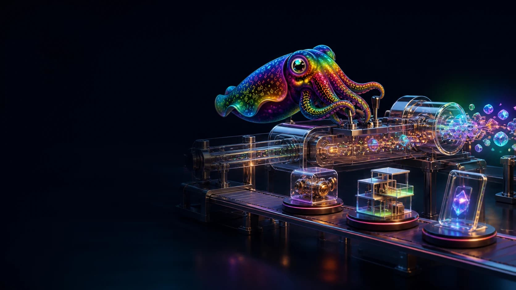 The dOrg mascot transforming market signals into working prototypes